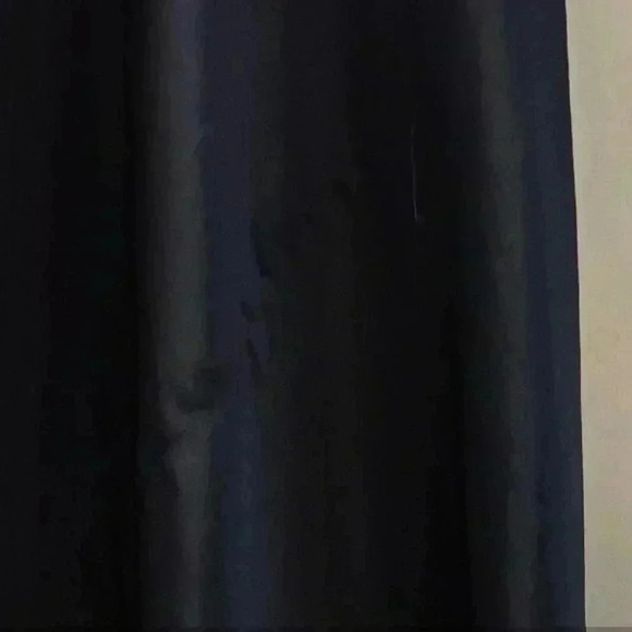 NWT Parker Ivy Sleeveless Cowl Neck Runched Cocktail Party Dress Blue Size 10 - Picture 9 of 11